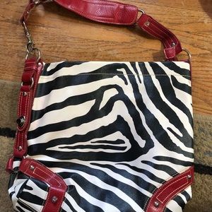 Zebra purse